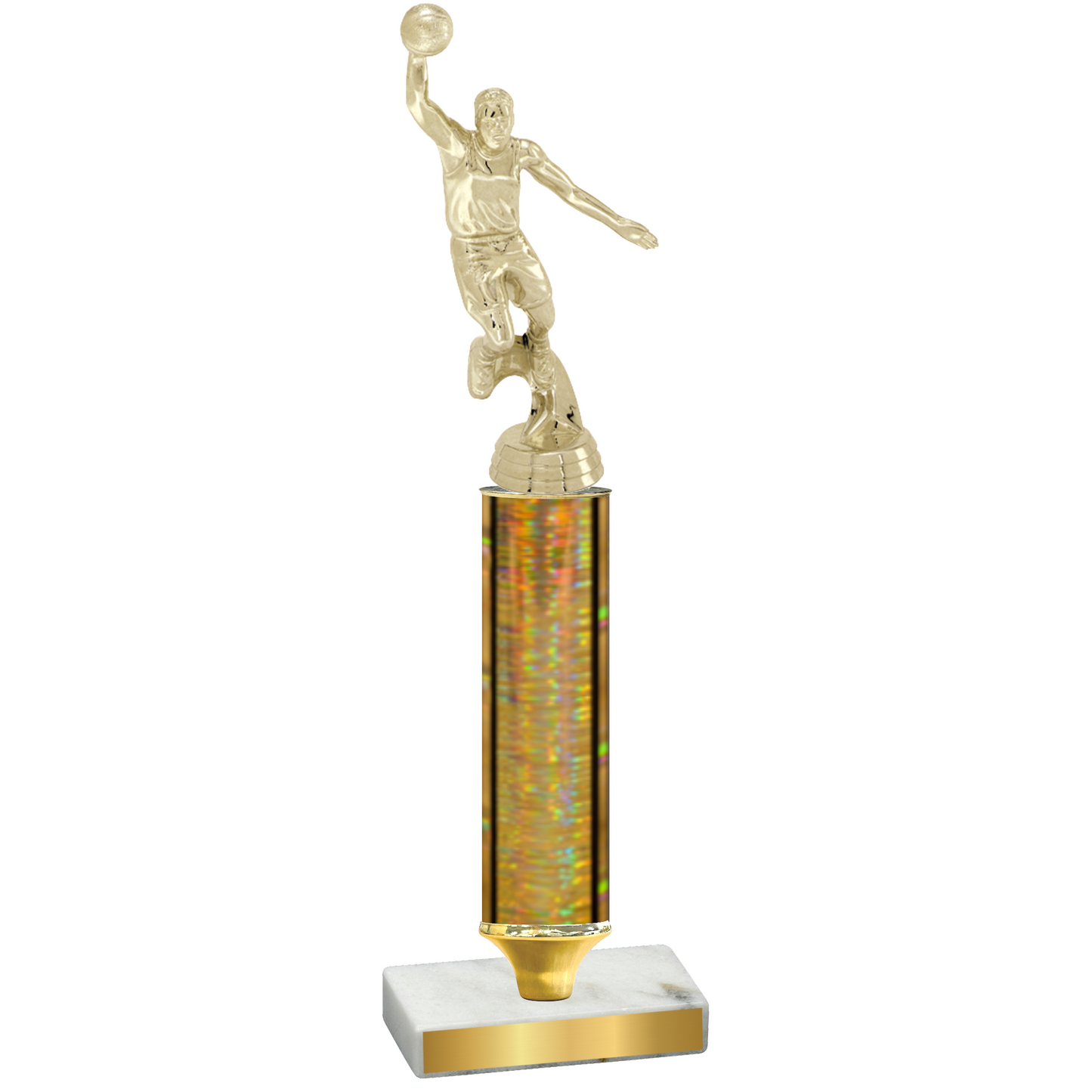 Value Gold Glacier Basketball Trophy