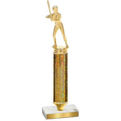 Value Gold Glacier Softball Trophy