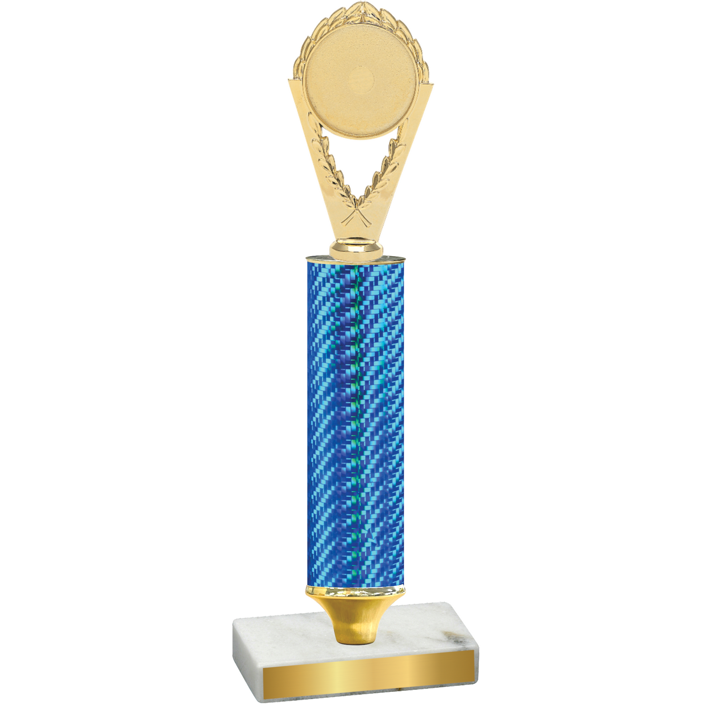 Value Blue Carbon Fiber Insert Trophy