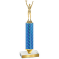 Value Blue Carbon Fiber Victory Trophy