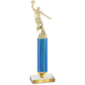 Value Blue Carbon Fiber Basketball Trophy
