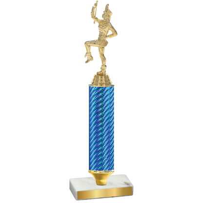 Value Blue Carbon Fiber Majorette Trophy