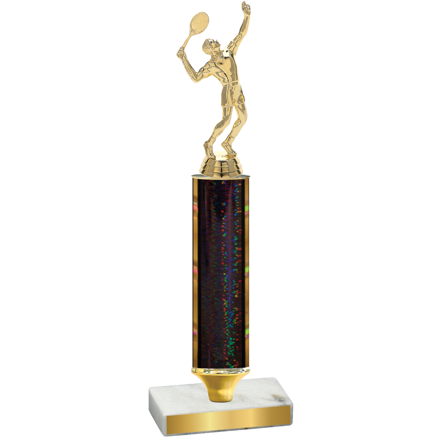 Value Black Glacier Tennis Trophy