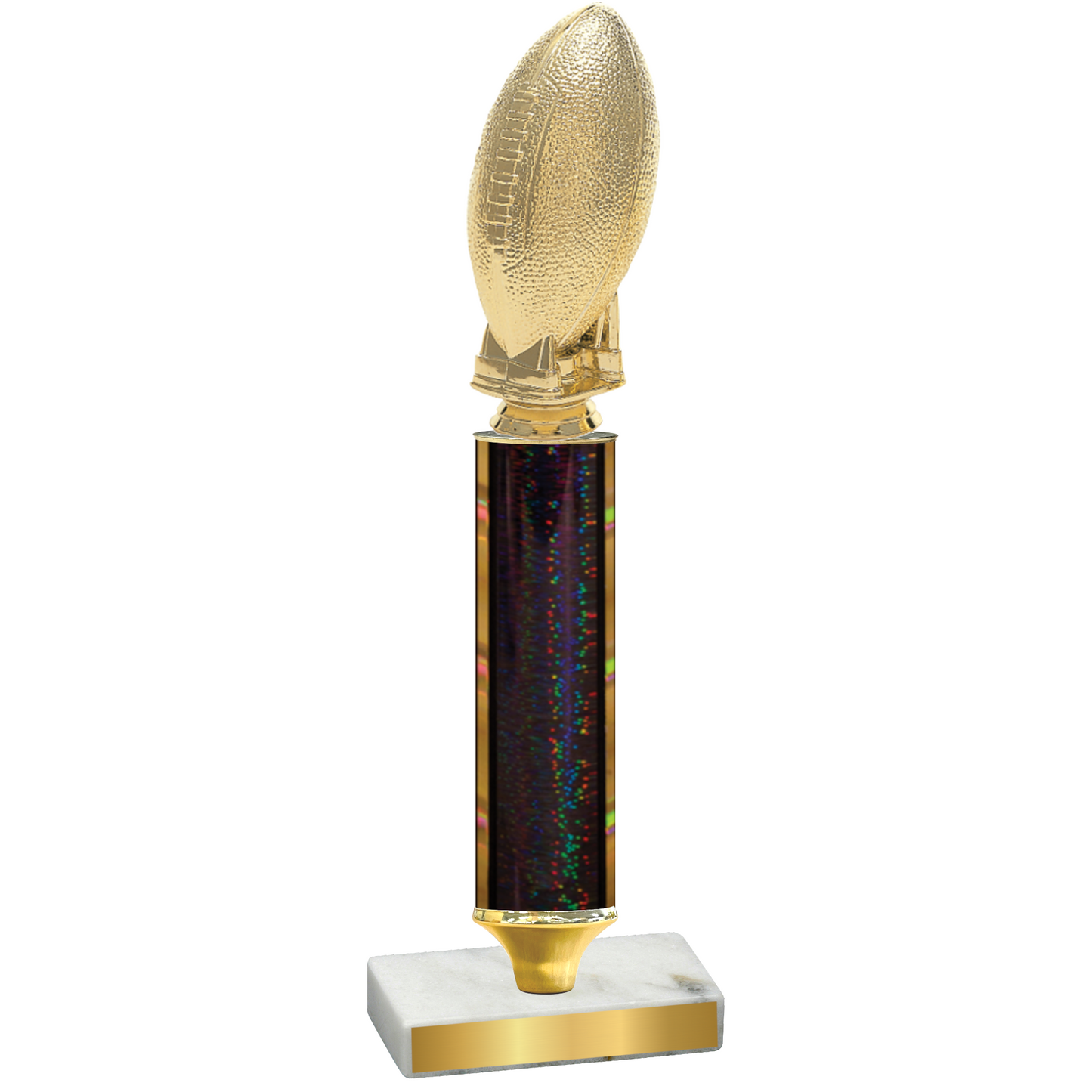 Value Black Glacier Football Trophy