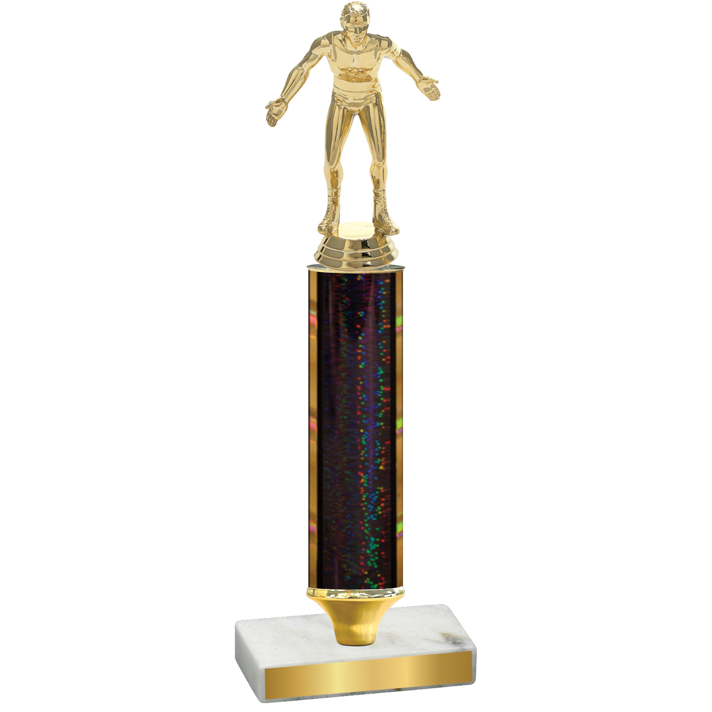 Value Black Glacier Wrestling Trophy