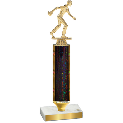 Value Black Glacier Bowling Trophy