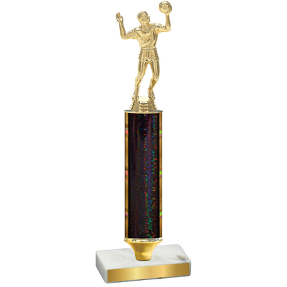 Value Black Glacier Volleyball Trophy