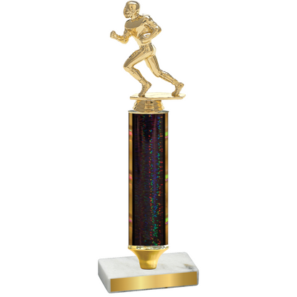 Value Black Glacier Football Trophy