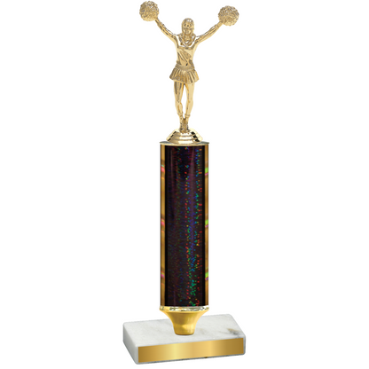 Value Black Glacier Cheerleading Trophy