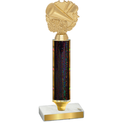 Value Black Glacier Cheerleading Trophy