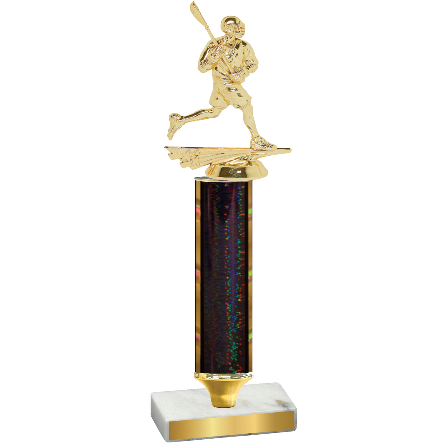 Value Black Glacier Lacrosse Trophy