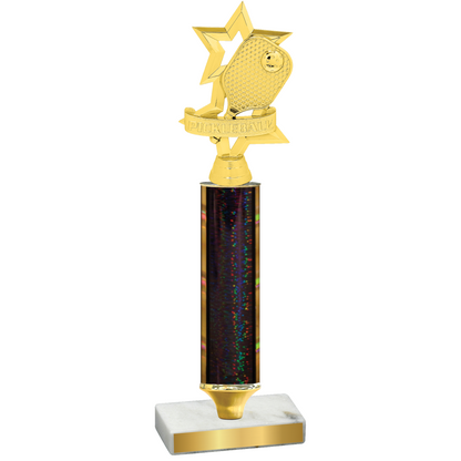 Value Black Glacier Pickleball Trophy