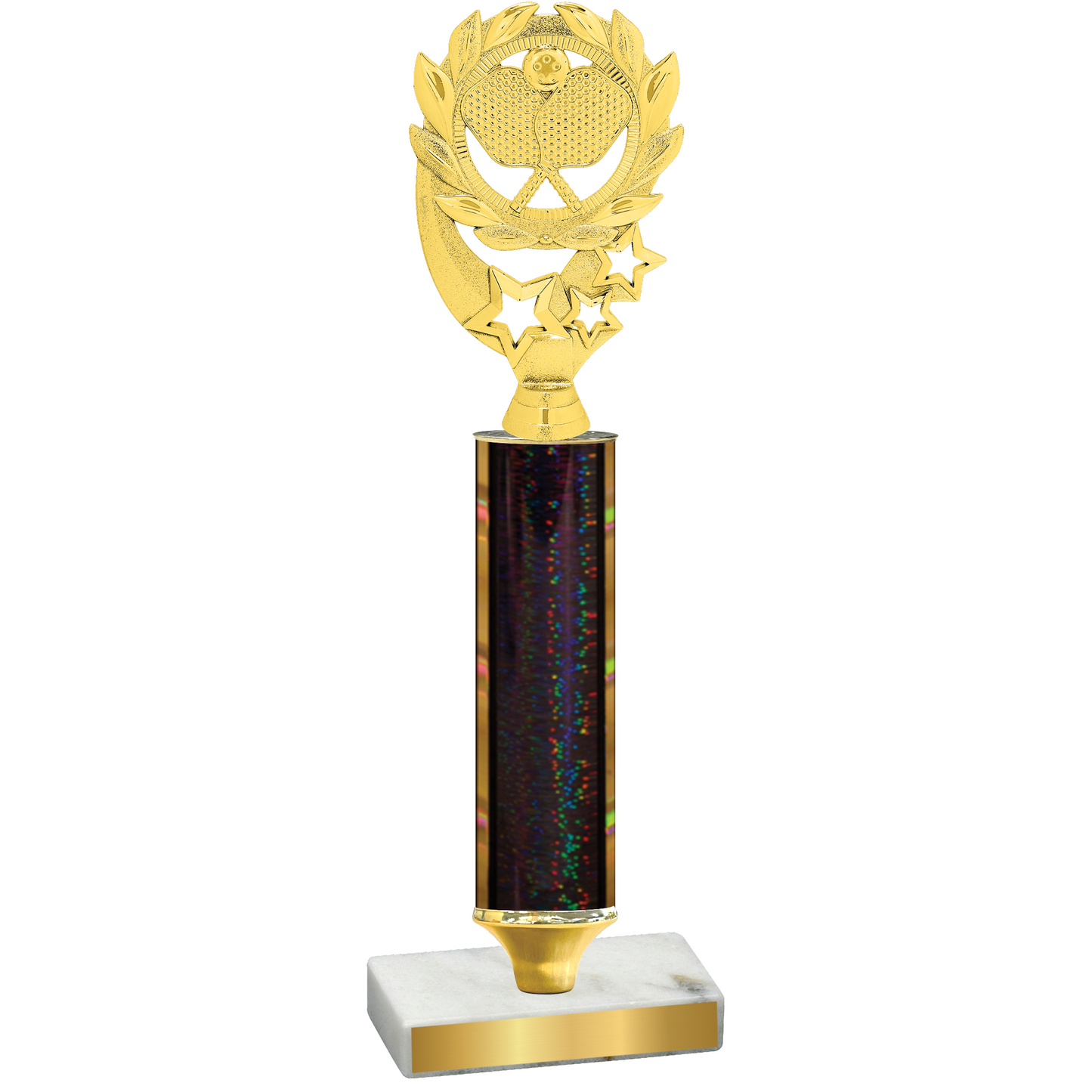 Value Black Glacier Pickleball Trophy