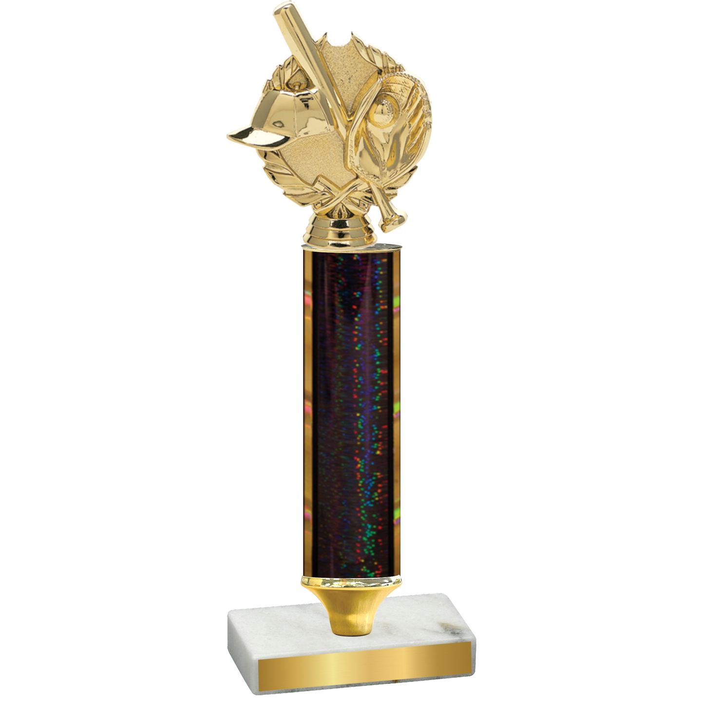 Value Black Glacier Baseball Trophy