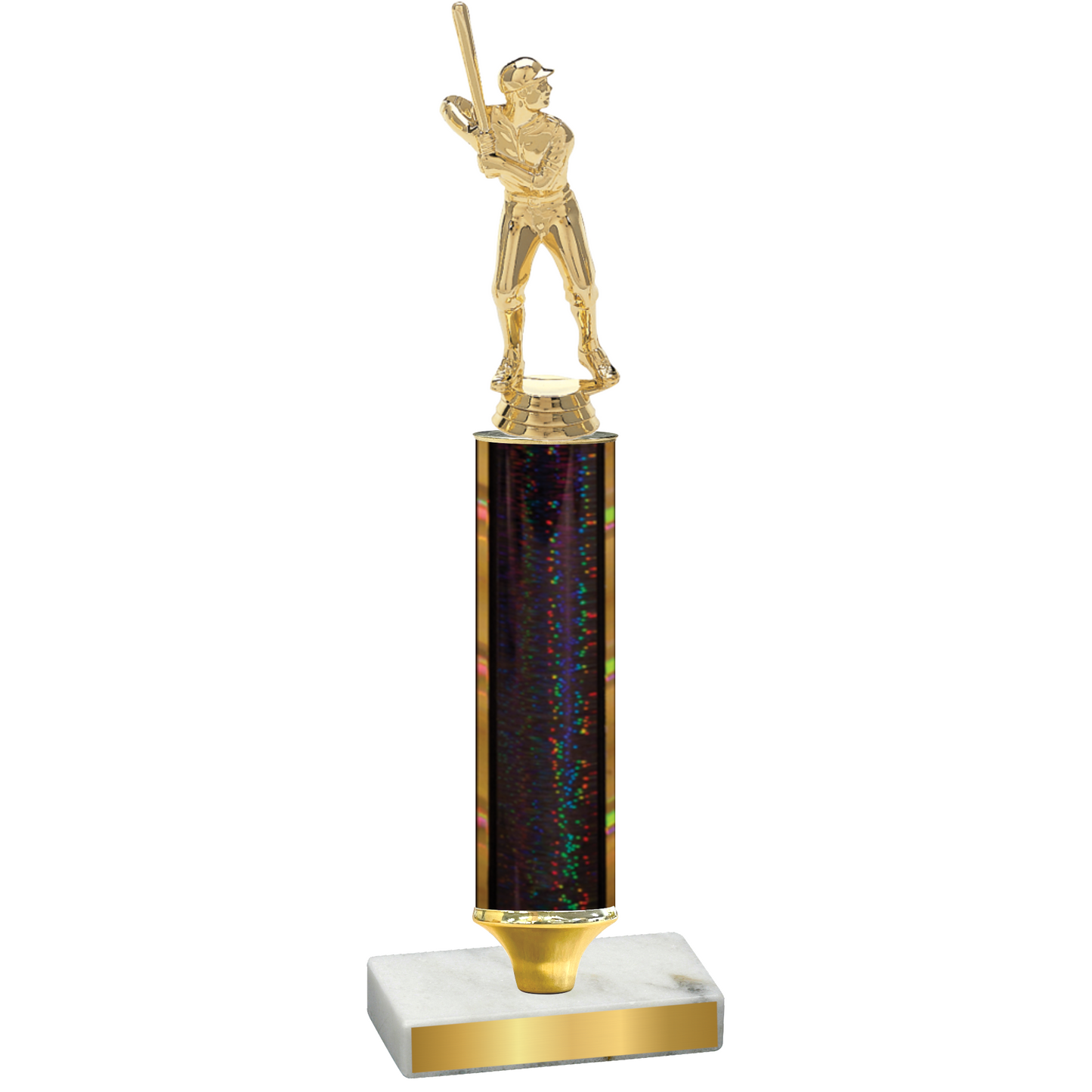 Value Black Glacier Baseball Trophy