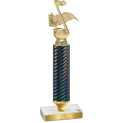 Value Black Carbon Fiber Music Trophy