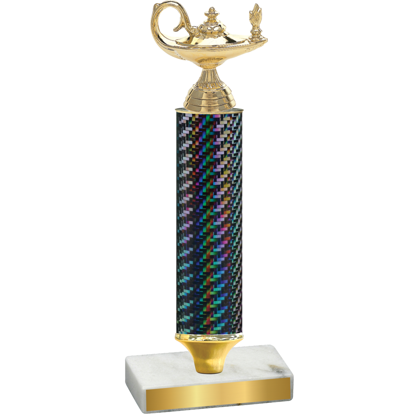 Value Black Carbon Fiber Academics Trophy