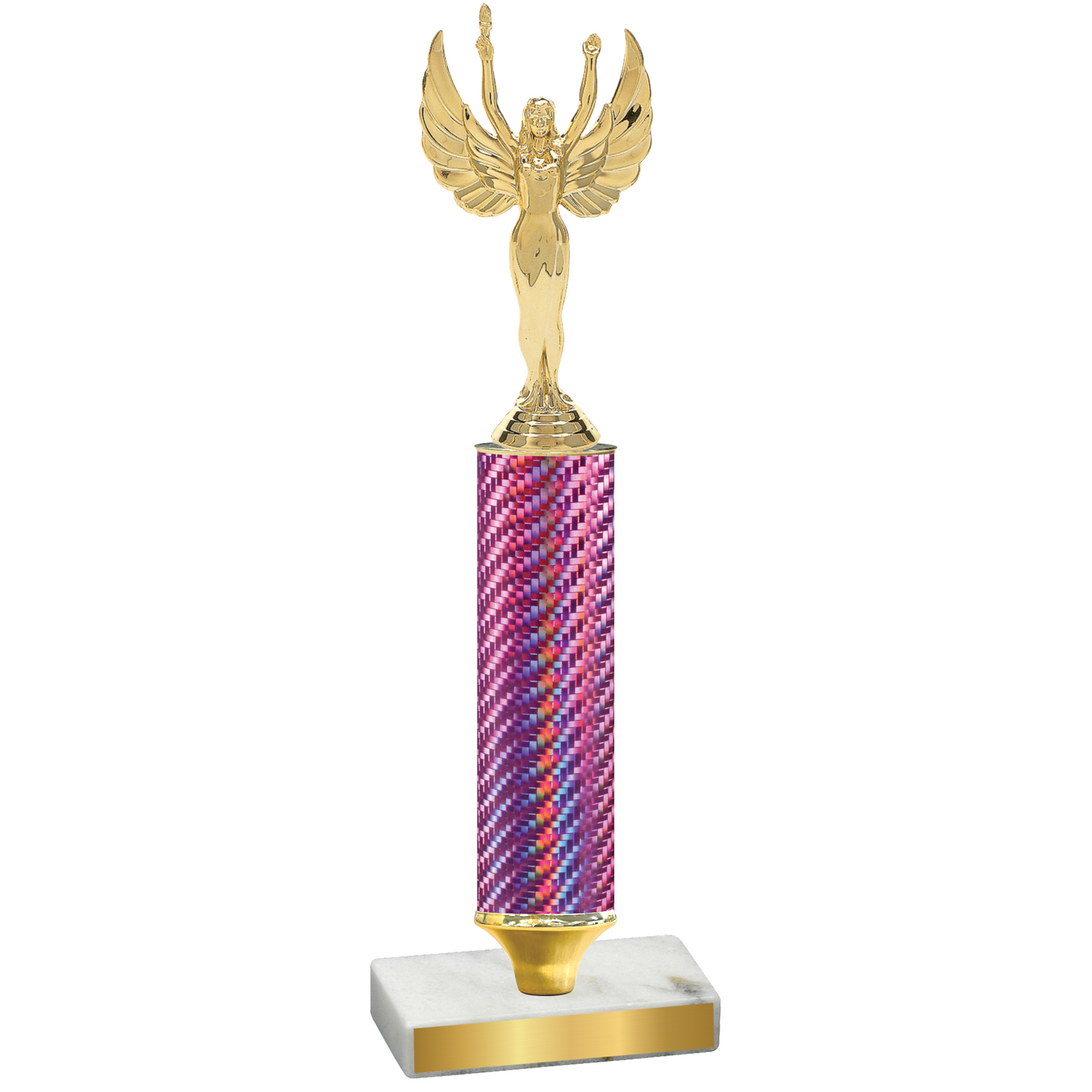 Value Pink Carbon Fiber Victory Trophy