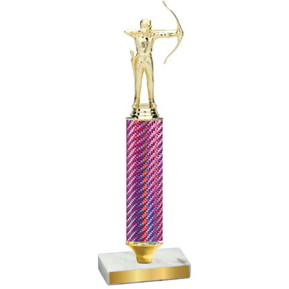 Value Pink Carbon Fiber Archery Trophy