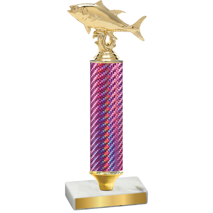 Value Pink Carbon Fiber Fishing Trophy