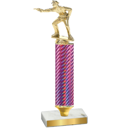 Value Pink Carbon Fiber Shooter Trophy