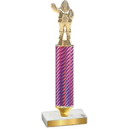 Value Pink Carbon Fiber Holiday Trophy