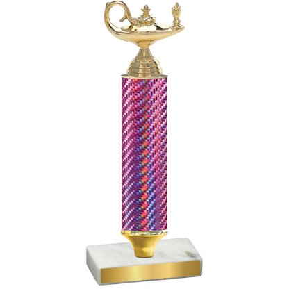 Value Pink Carbon Fiber Academics Trophy