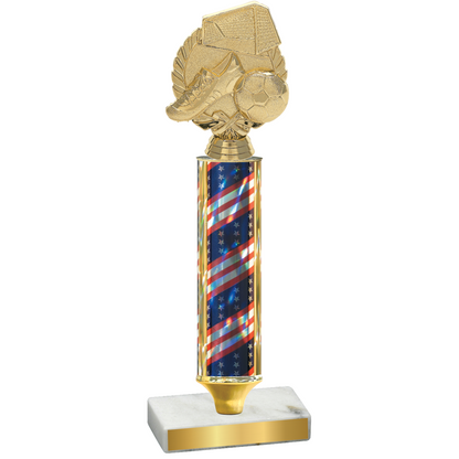 Value Flag USA Soccer Trophy