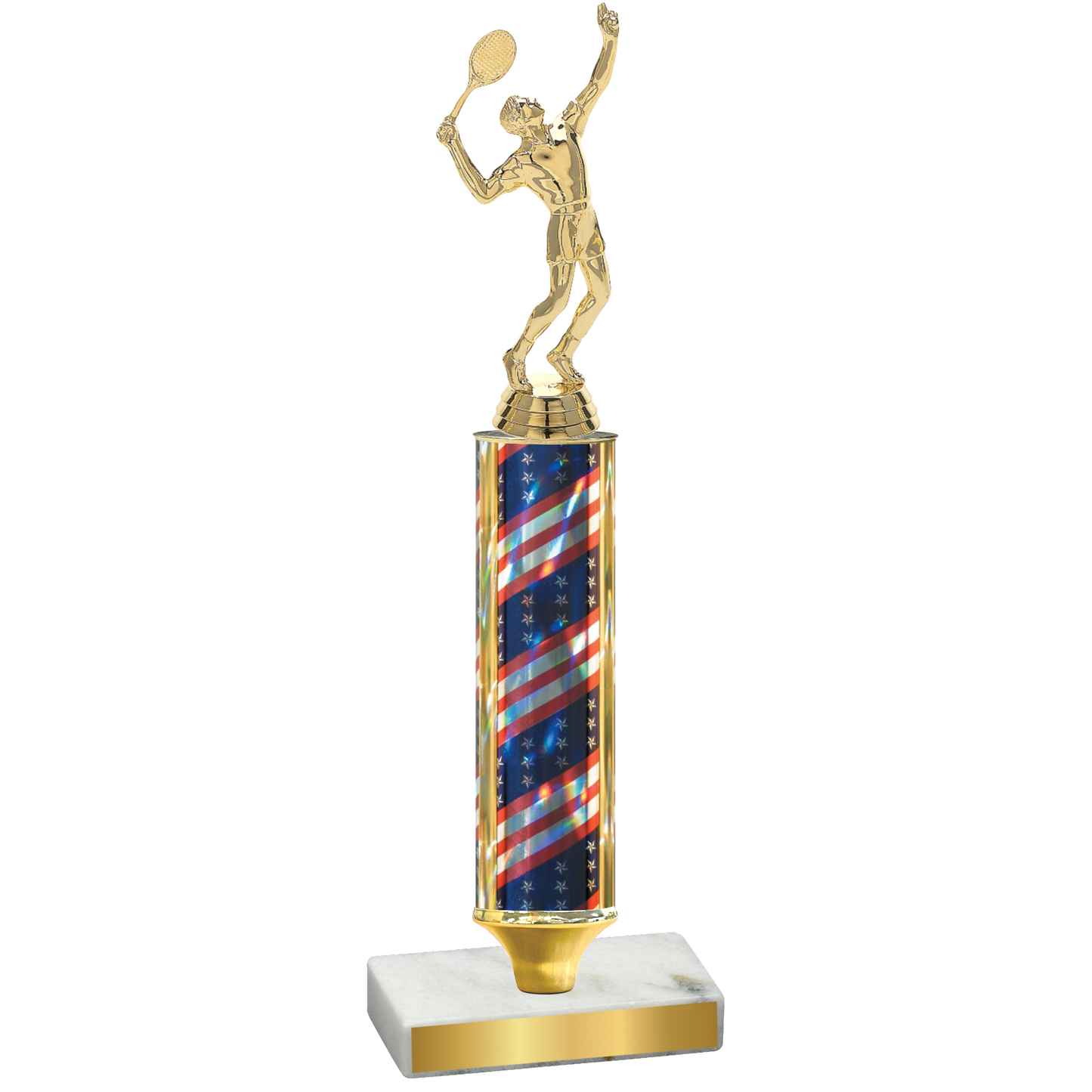 Value Flag USA Tennis Trophy