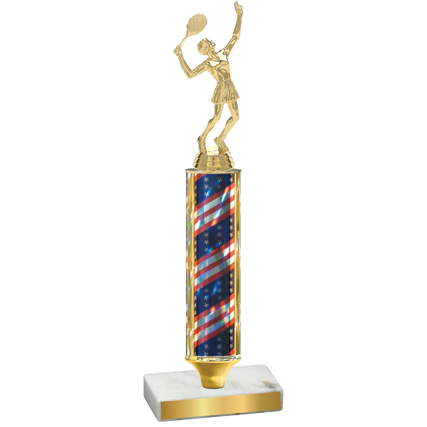 Value Flag USA Tennis Trophy