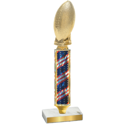 Value Flag USA Football Trophy