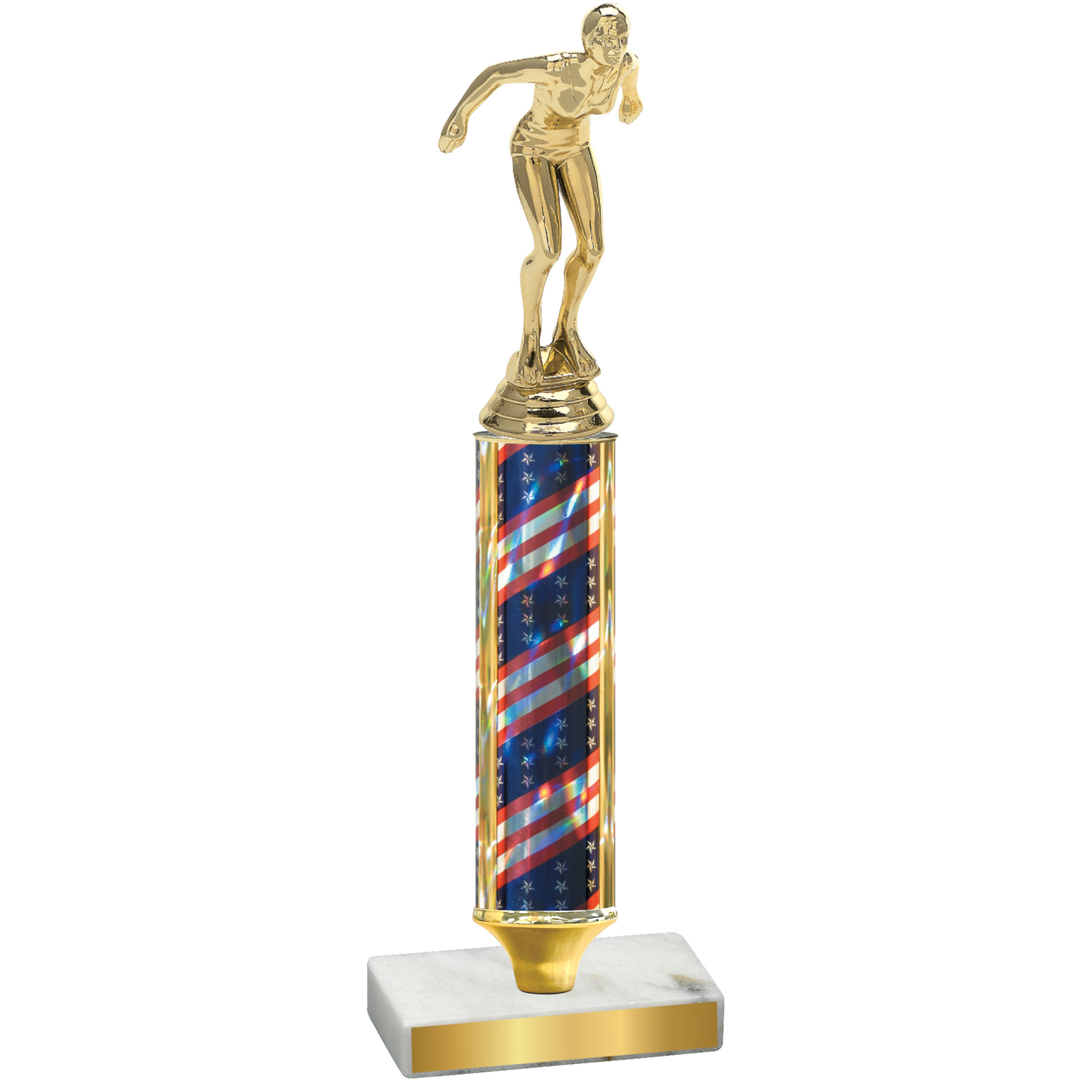 Value Flag USA Tennis Trophy