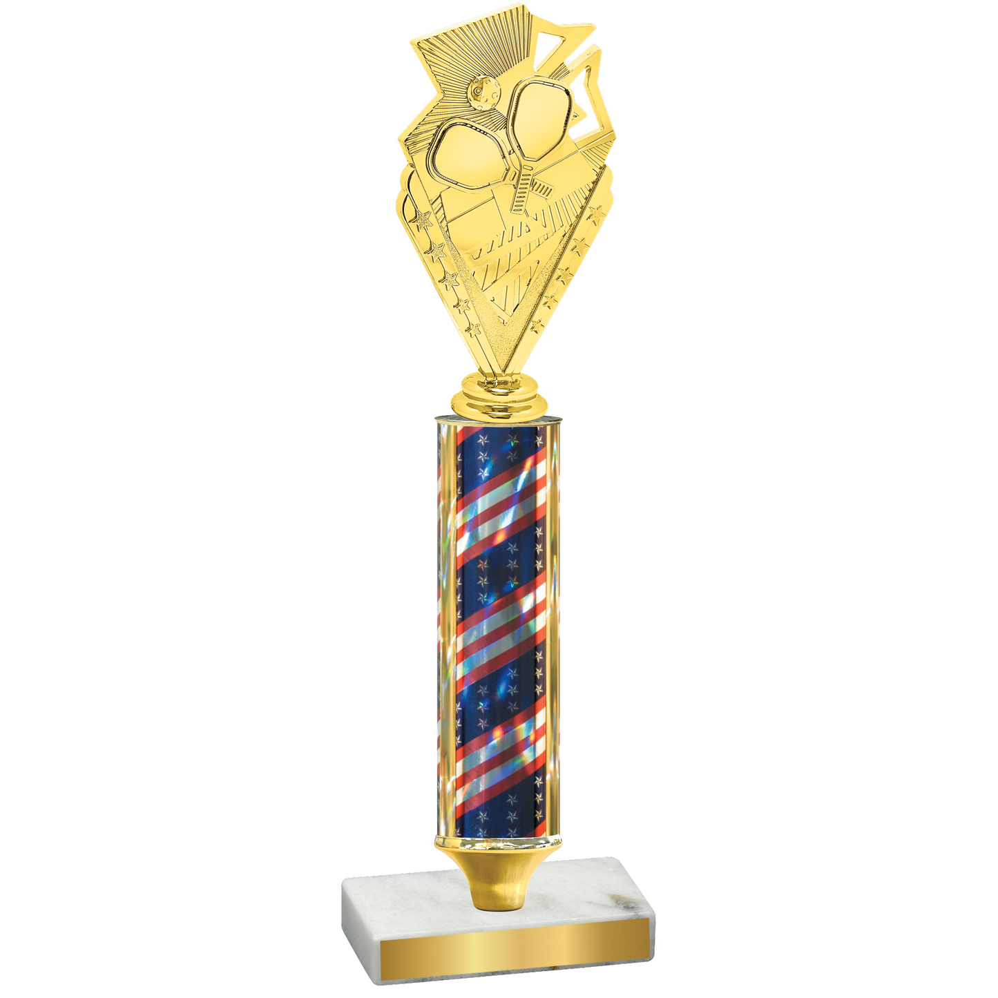 Value Flag USA Pickleball Trophy