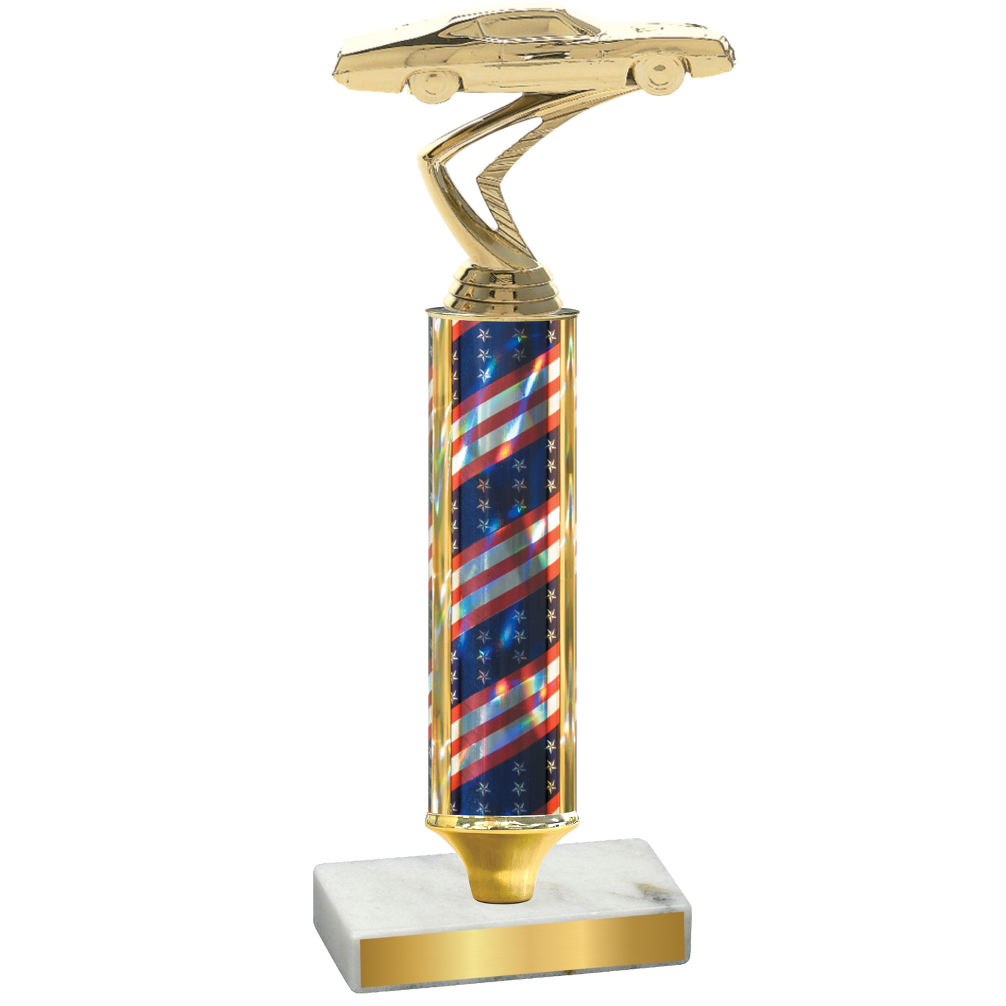 Value Flag USA Cars Trophy