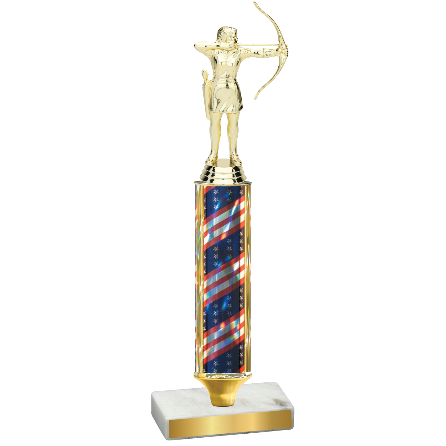 Value Flag USA Archery Trophy