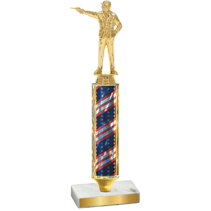 Value Flag USA Shooter Trophy