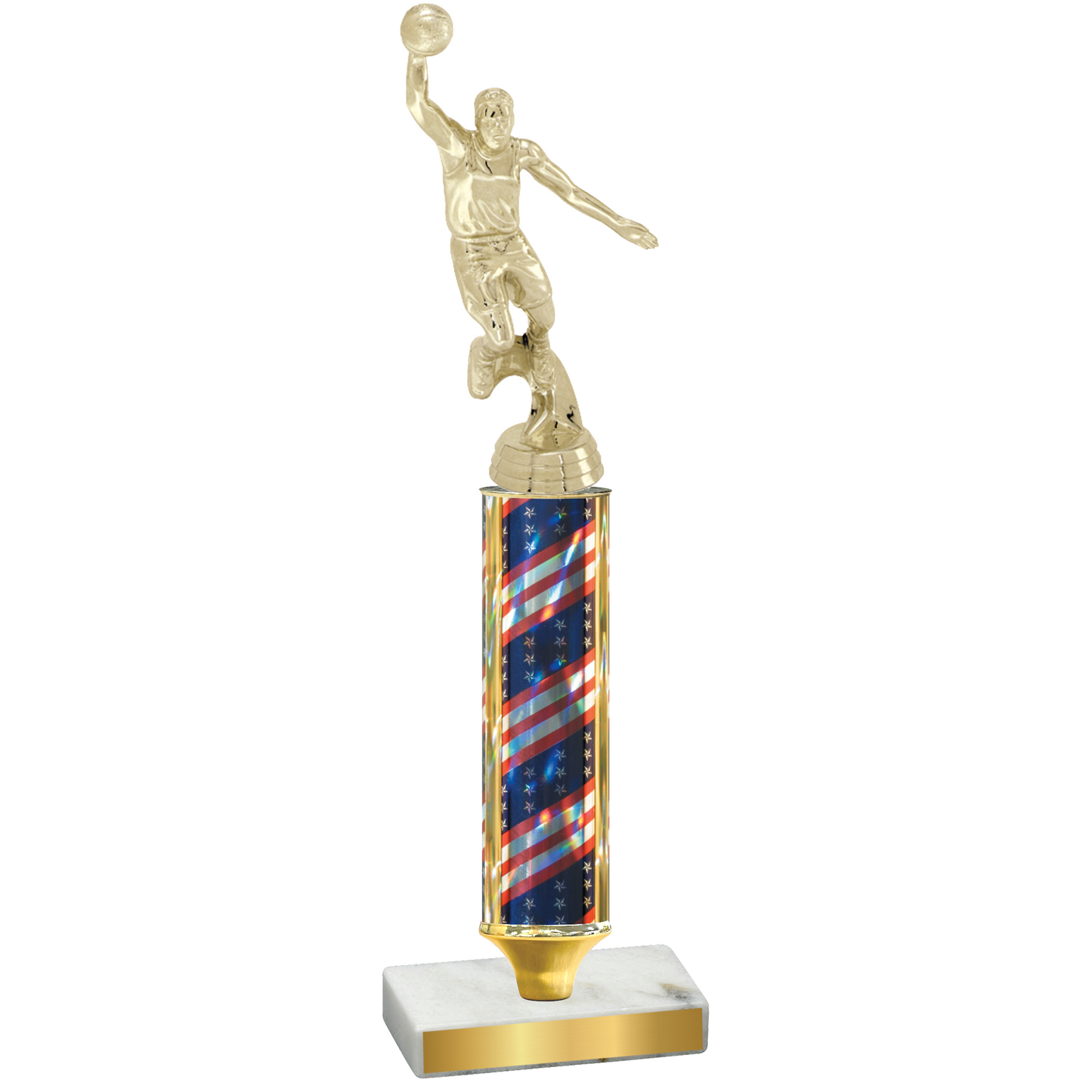 Value Flag USA Basketball Trophy