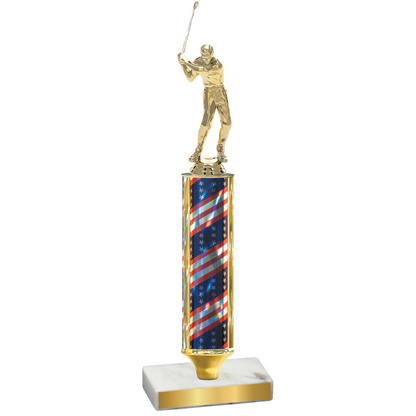 Value Flag USA Golf Trophy