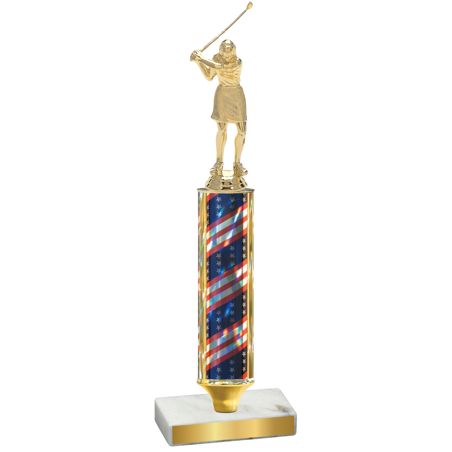 Value Flag USA Golf Trophy