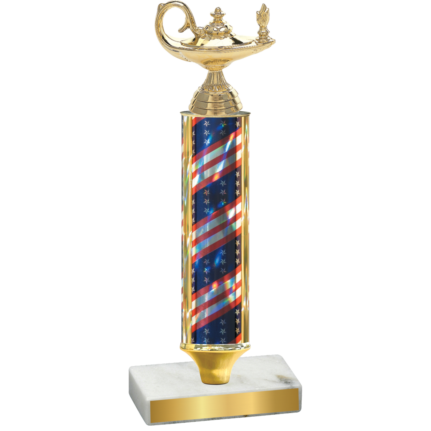 Value Flag USA Academics Trophy