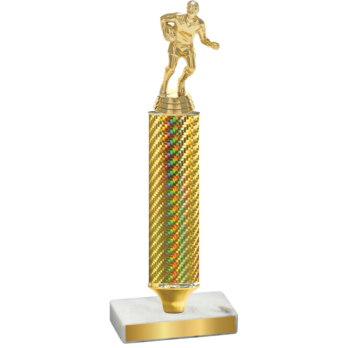 Value Gold Carbon Fiber Rugby Trophy