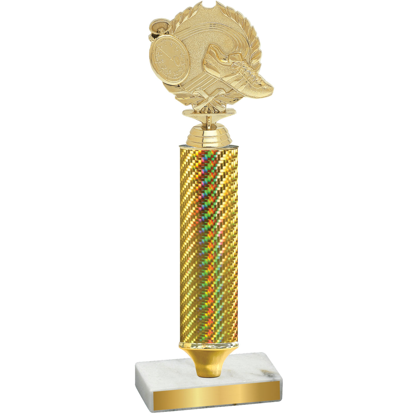 Value Gold Carbon Fiber Running Trophy