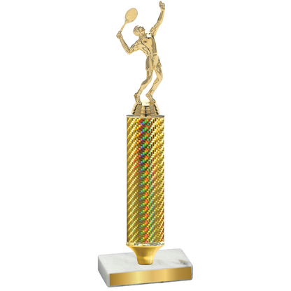 Value Gold Carbon Fiber Tennis Trophy