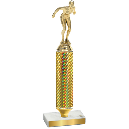 Value Gold Carbon Fiber Tennis Trophy