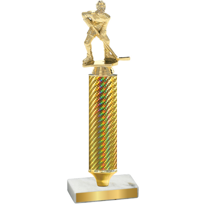 Value Gold Carbon Fiber Hockey Trophy