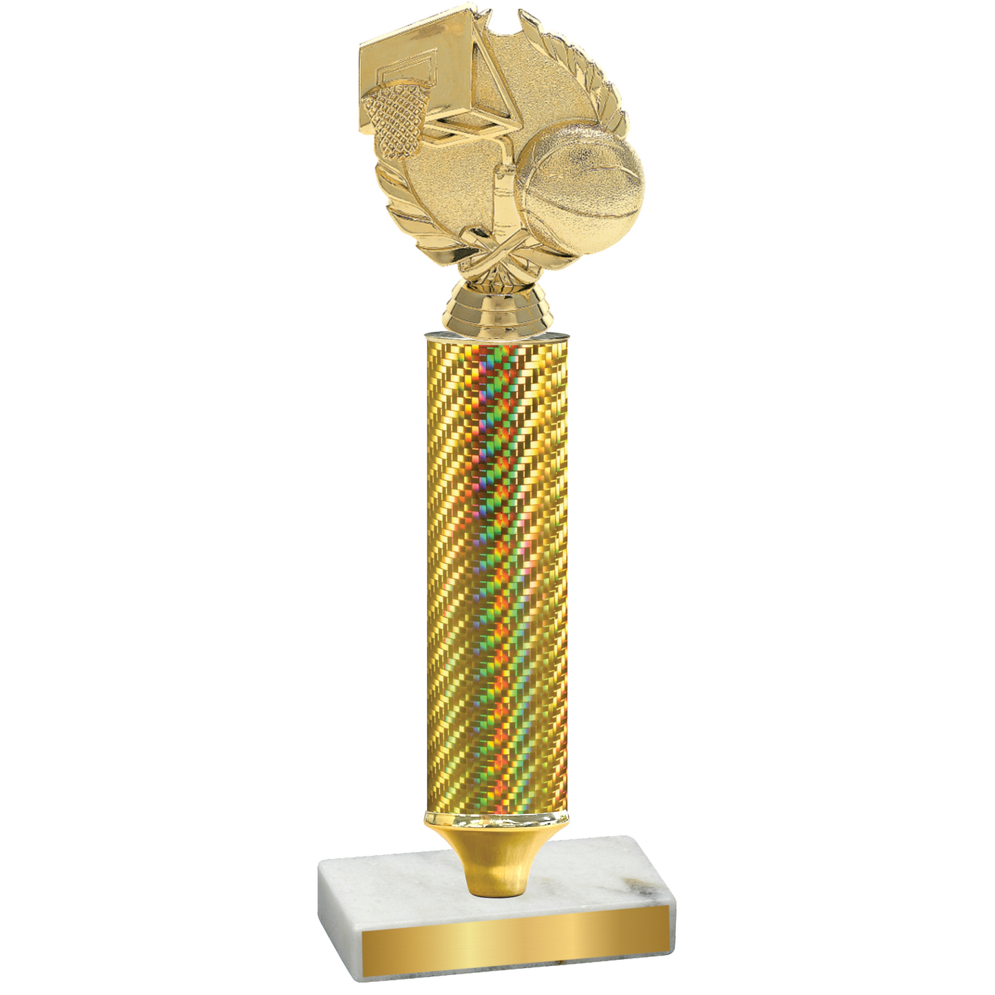 Value Gold Carbon Fiber Basketball Trophy