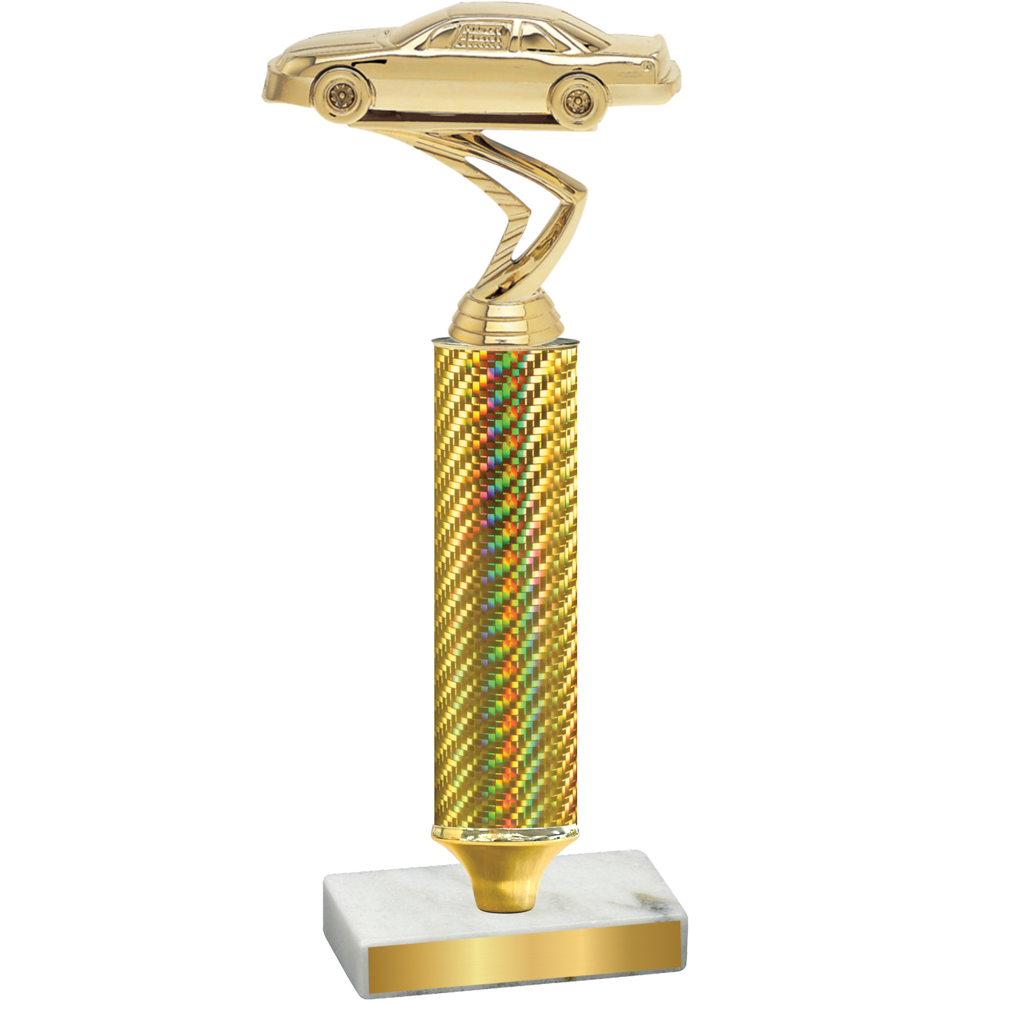 Value Gold Carbon Fiber Cars Trophy