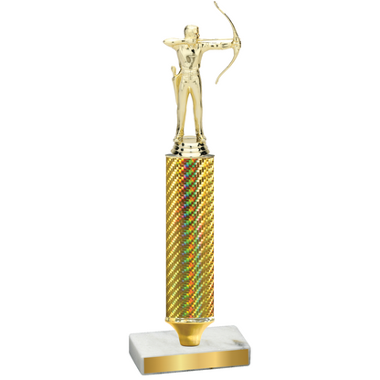 Value Gold Carbon Fiber Archery Trophy