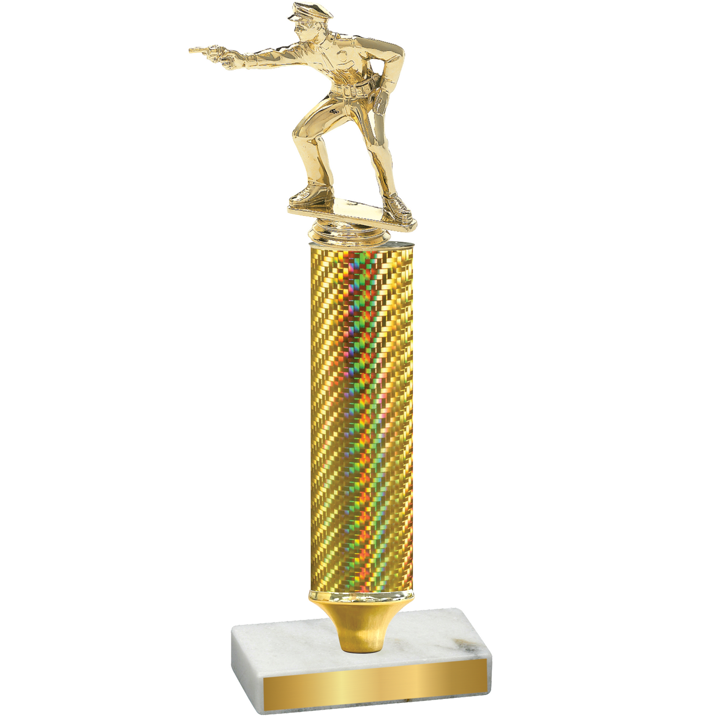 Value Gold Carbon Fiber Shooter Trophy