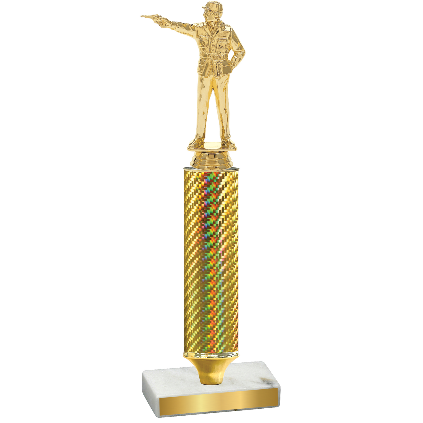 Value Gold Carbon Fiber Shooter Trophy